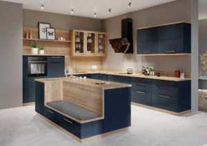 KAMmoduê PREMIUM wyspa z siedziskiem Urządzamy kuchnie: wybieramy wyspę kuchenną. W kuchni liczy się wygoda i ergonomia, dlatego nie ma tutaj miejsca na przypadkowe lub źle rozmieszczone meble